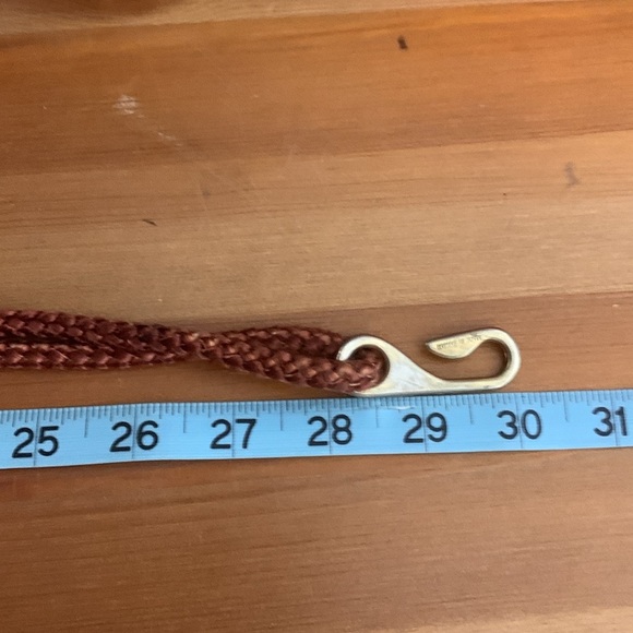 Handmade Unique Waist-belt Boho Western, 29” Earth Tones - Picture 5 of 9